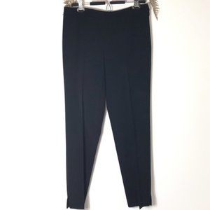 St John Black Dress Ankle Dress Pants ,size 6